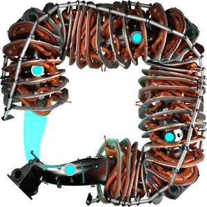 HSX rendering, vessel cutaway, top view.