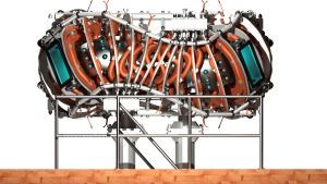 HSX rendering, full vessel, side view.